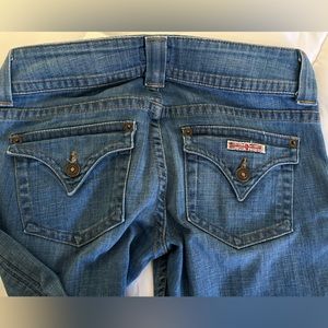 Hudson size 27 low rise bootcut flare medium jeans